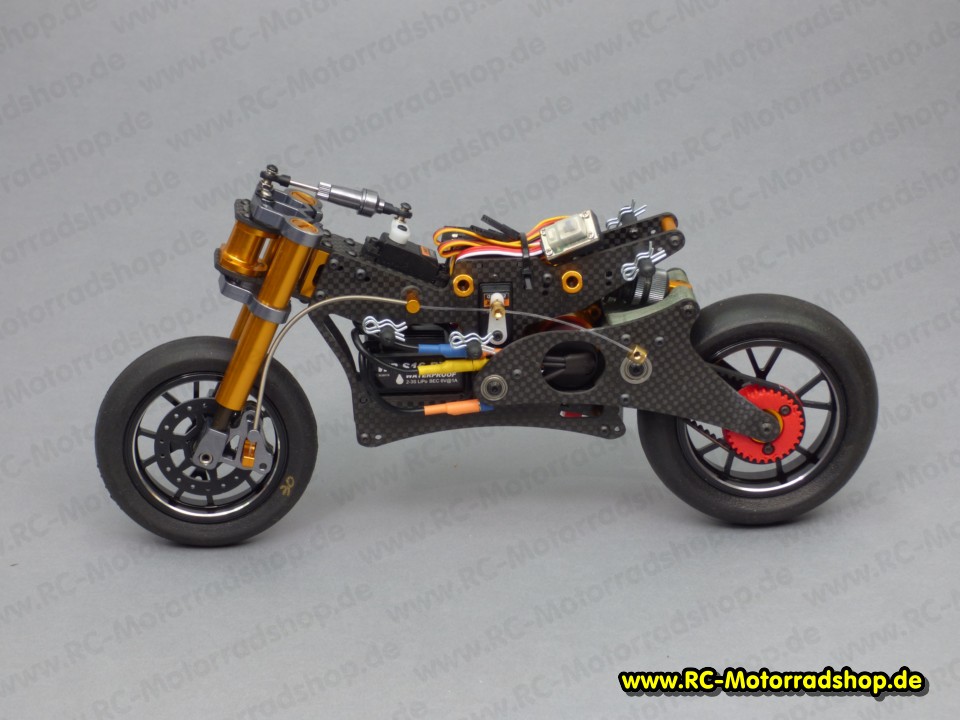 Z-218B: Motorradmodell Z-218B im Maßstab 1:8 von ZH-Racing (inkl. Brushless-Set + 2 Servos) Z-218B